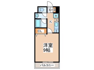 カームコートの物件間取画像